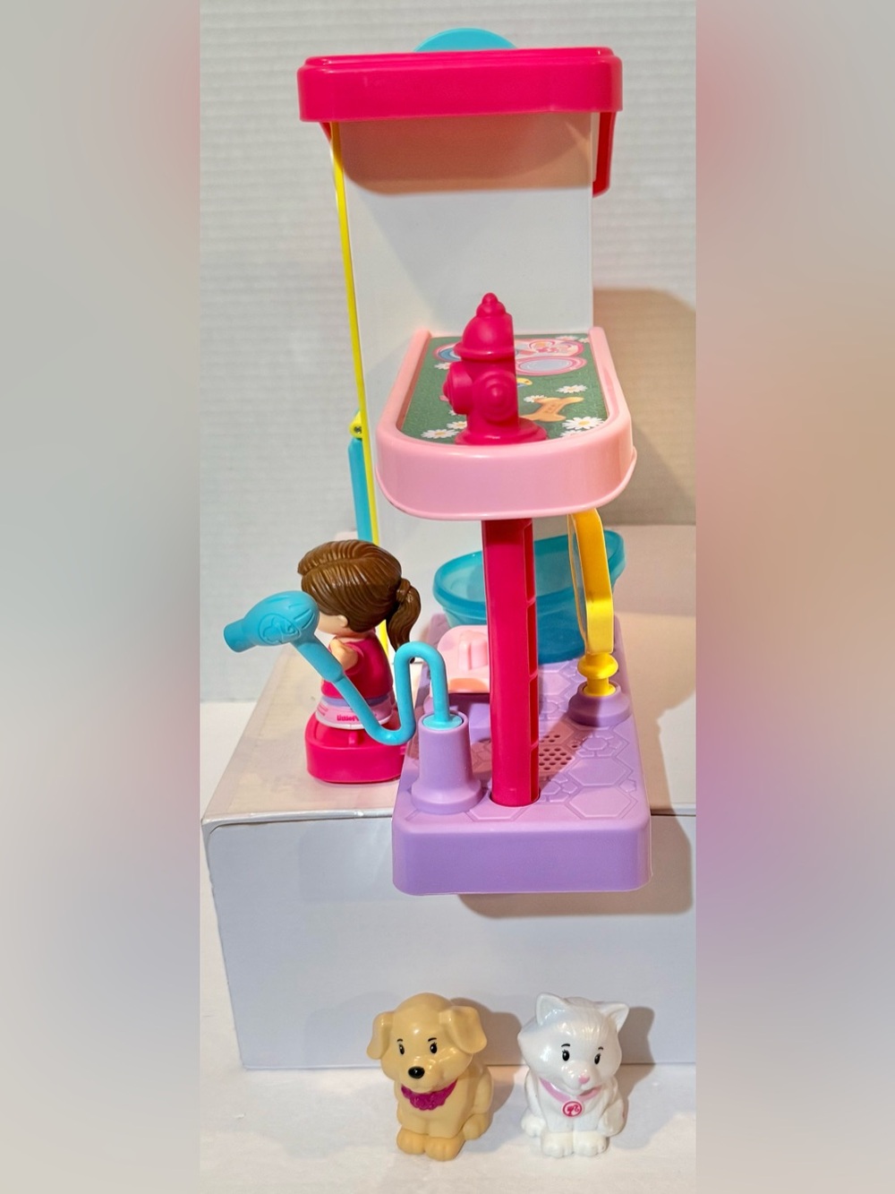 FP Little People Barbie Play & Care Pet Spa Playset w/Sounds ⭐️EUC⭐️ TESTED - Picture 10 of 14